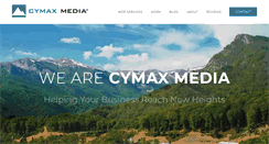 Desktop Screenshot of cymaxmedia.com
